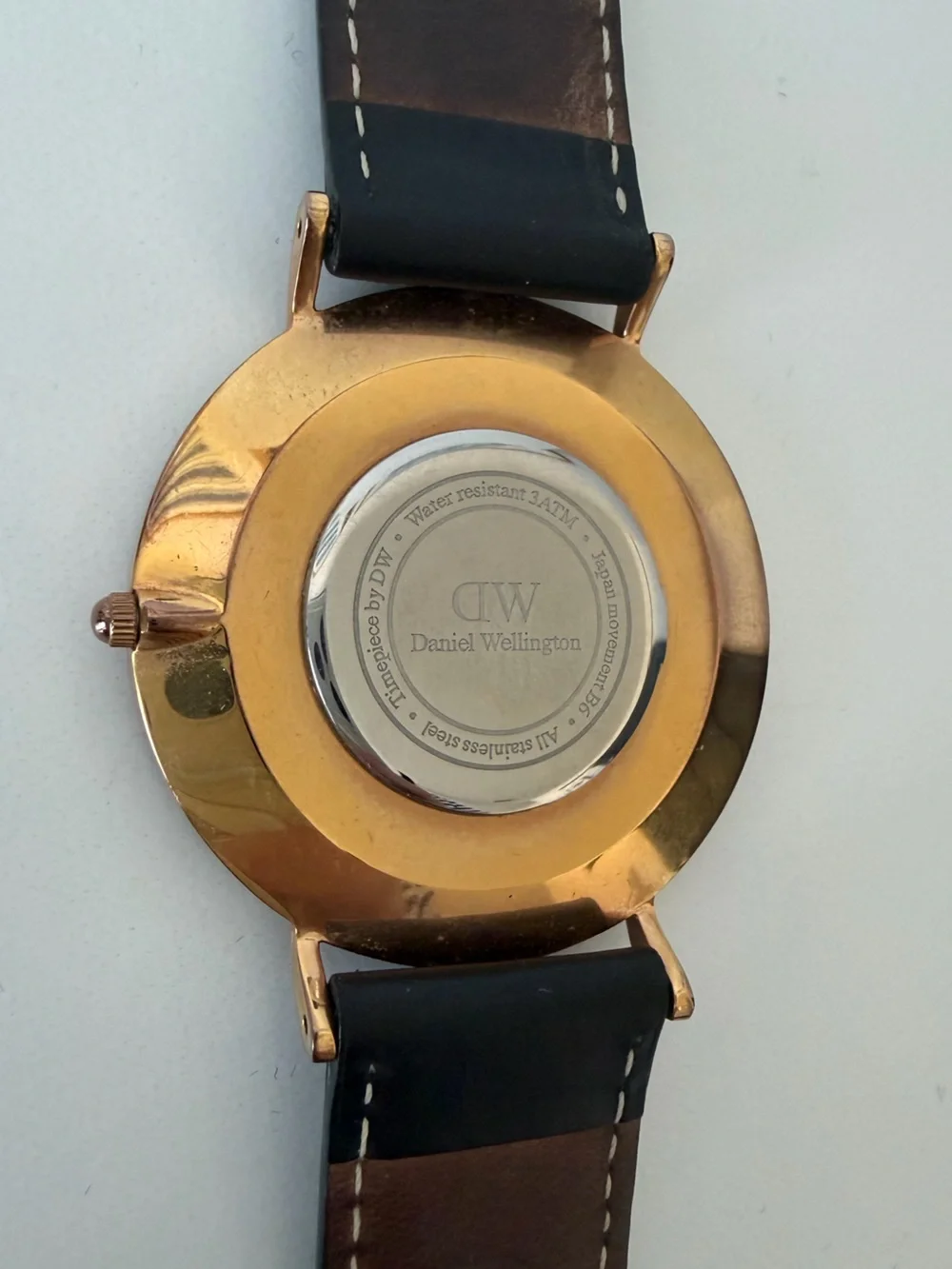 Daniel Wellington Classic Sheffield 40mm Watch in Rose Gold & Black Leather